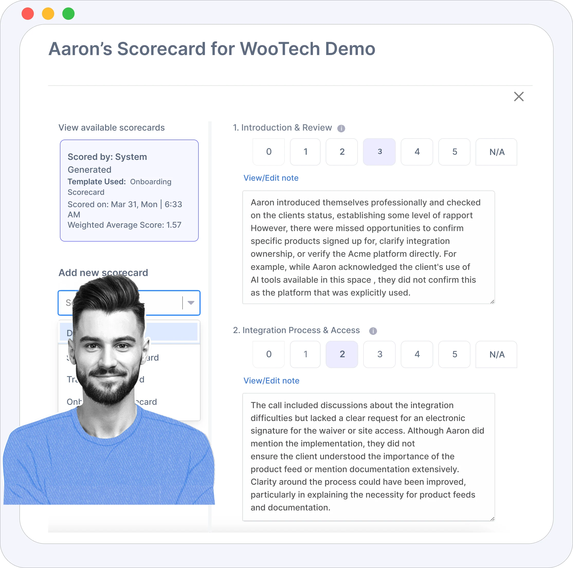 Scorecards and Coaching with Rafiki