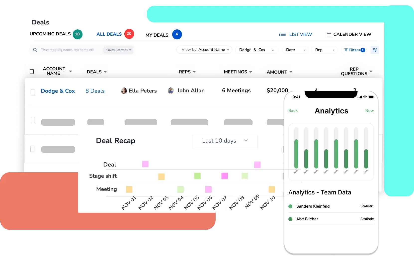 complete visibility into your pipeline