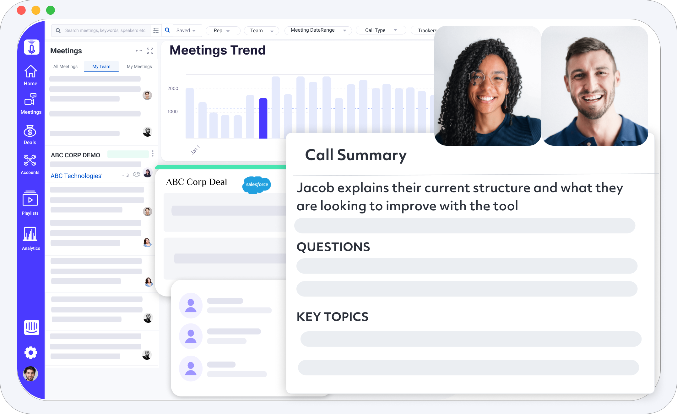 Smart Call Summary with Rafiki