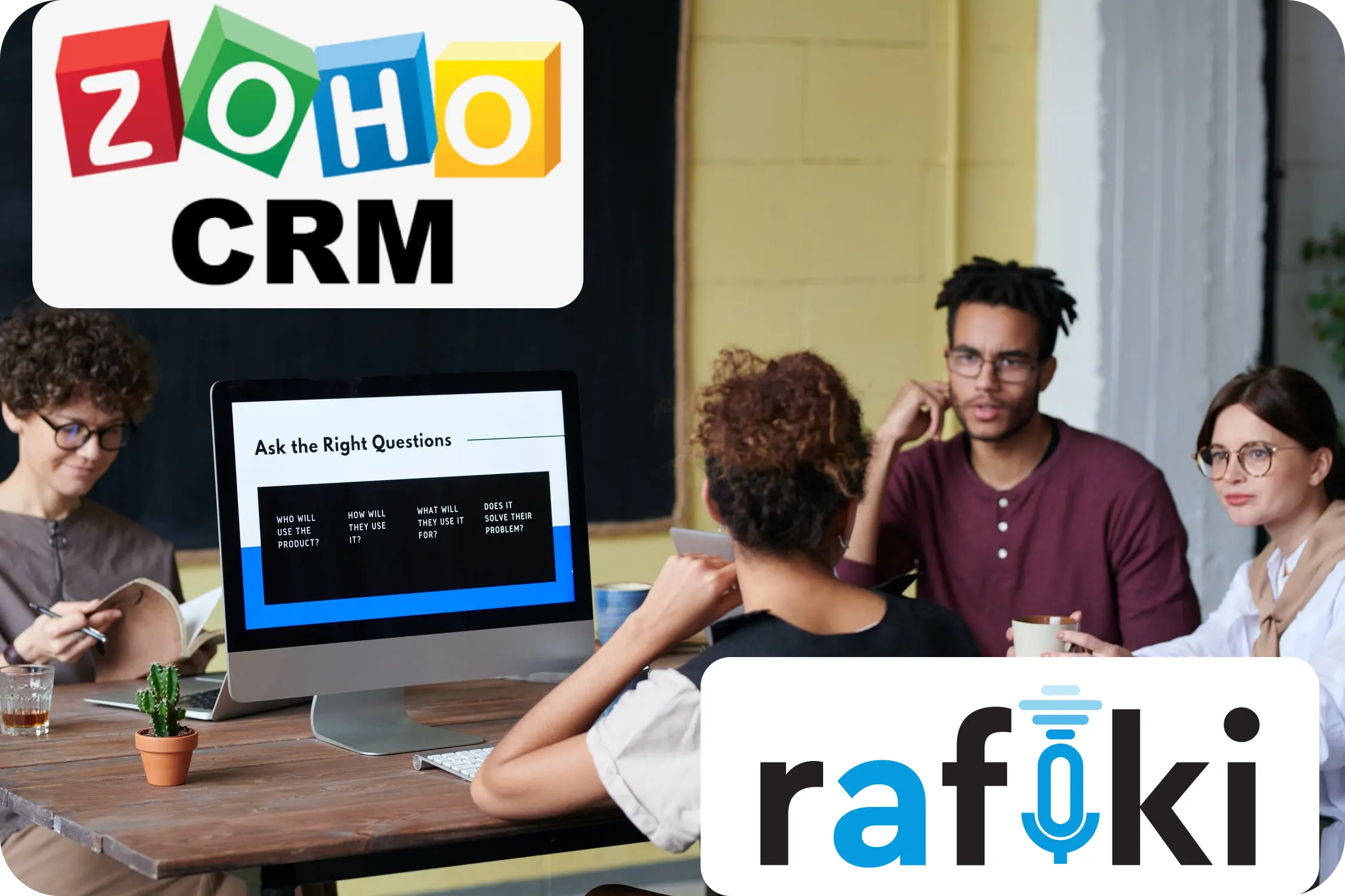 Rafiki Zoho CRM Integration