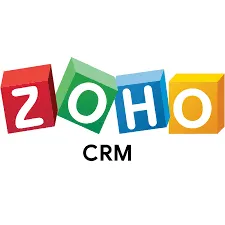 Zoho CRM Logo WHite BG